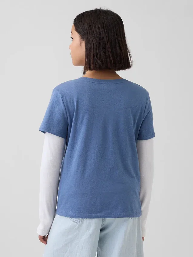 Camiseta con estampado para niños