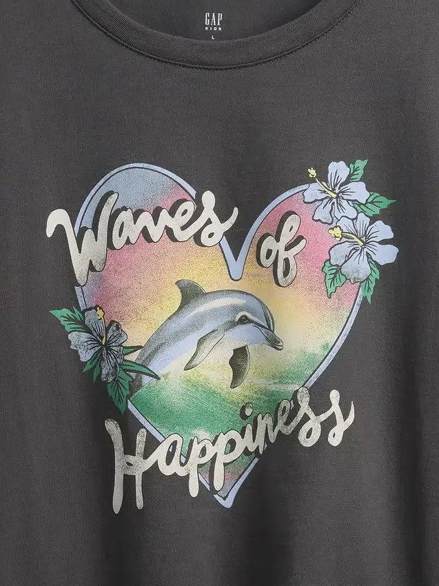 Camiseta con estampado para niños
