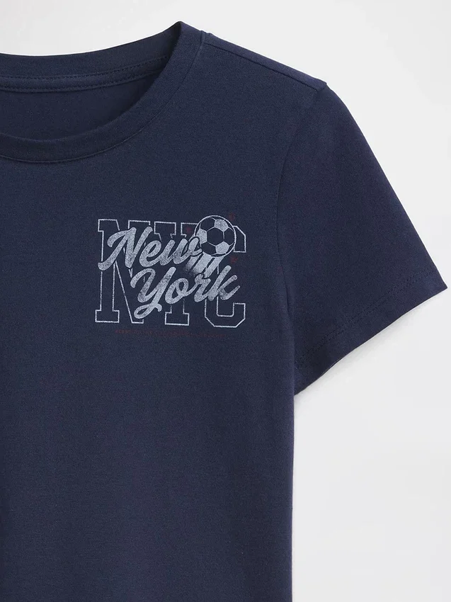Camiseta con estampado para niños