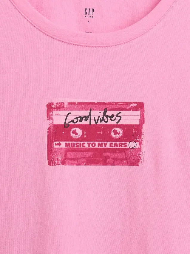 Camiseta con estampado para niños