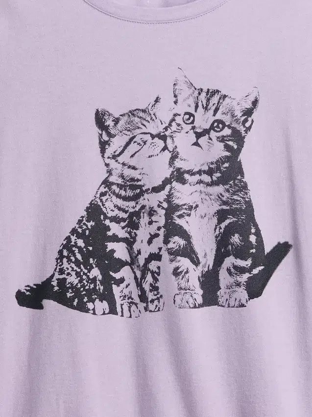 Camiseta con estampado para niños