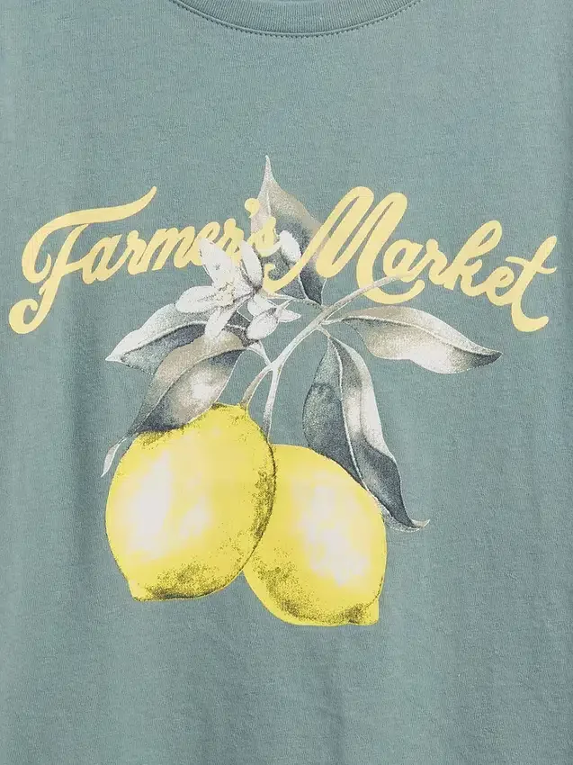 Camiseta con estampado para niños