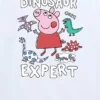 Camiseta con estampado «Peppa Pig Dinosaur Expert» de manga corta para niños pequeños