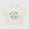 Camiseta con estampado «Planets Jumble» para niños pequeños