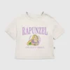 Camiseta con estampado «Rapunzel Collegiate» para niños pequeños