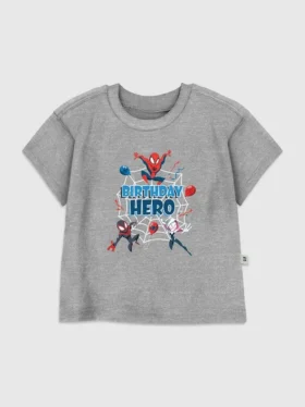 Camiseta con estampado «Spiderman Birthday Hero» para niños pequeños