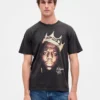 Camiseta con estampado «The Notorious B.I.G.» de corte holgado