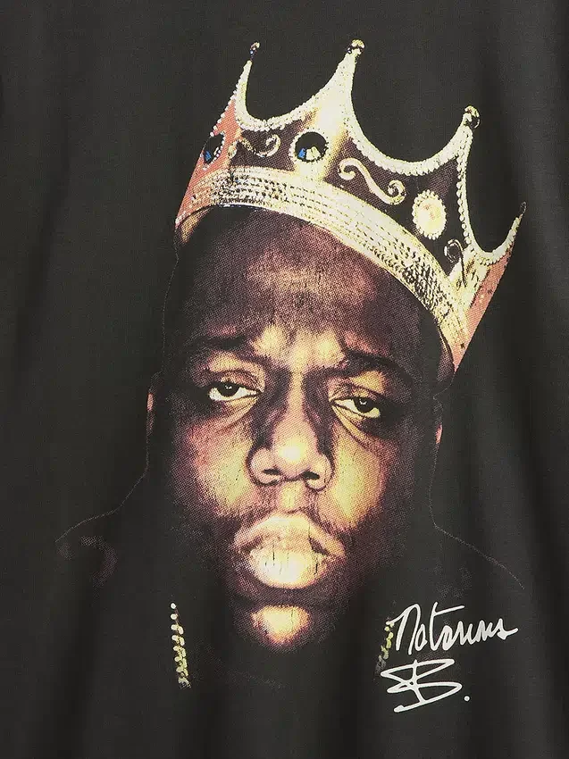 Camiseta con estampado «The Notorious B.I.G.» de corte holgado
