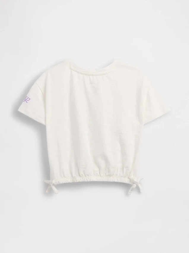 Camiseta con gráfico de lazo de algodón orgánico Gap × Disney para Bebé y Niño