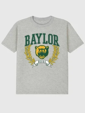 Camiseta con gráfico oscuro «Laurels» de la Universidad de Baylor