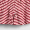 Camiseta con lazo de punto arrugado para bebés y niños