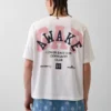 Camiseta con logotipo de corte holgado GAP × Awake Ny