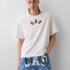 Camiseta con logotipo de corte holgado GAP × Awake Ny