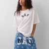Camiseta con logotipo de corte holgado GAP × Awake Ny