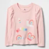 Camiseta con mangas abullonadas para bebés y niños «Mix & Match»