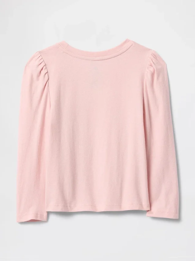 Camiseta con mangas abullonadas para bebés y niños «Mix & Match»