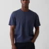 Camiseta corta de peso grueso para adultos