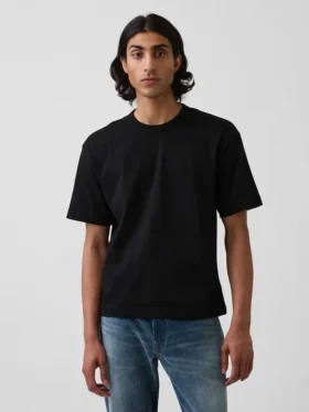Camiseta corta de peso grueso para adultos