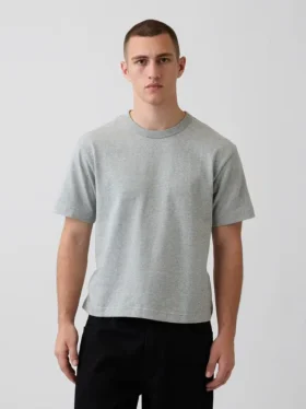 Camiseta corta de peso grueso para adultos