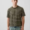 Camiseta corta de peso grueso para adultos