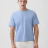 Camiseta corta de peso grueso para adultos