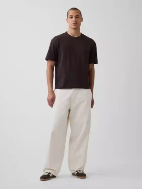 Camiseta corta de peso grueso para adultos
