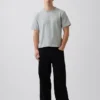 Camiseta corta de peso grueso para adultos