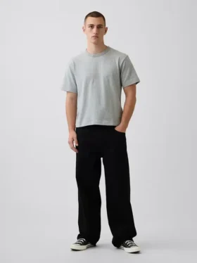Camiseta corta de peso grueso para adultos