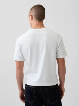 Camiseta corta de peso grueso para adultos