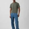 Camiseta corta de peso grueso para adultos