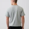 Camiseta corta de peso grueso para adultos