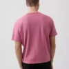 Camiseta corta de peso grueso para adultos