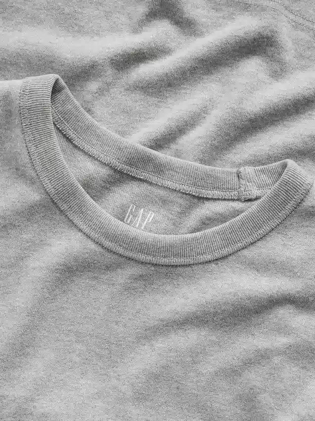 Camiseta corta de peso grueso para adultos