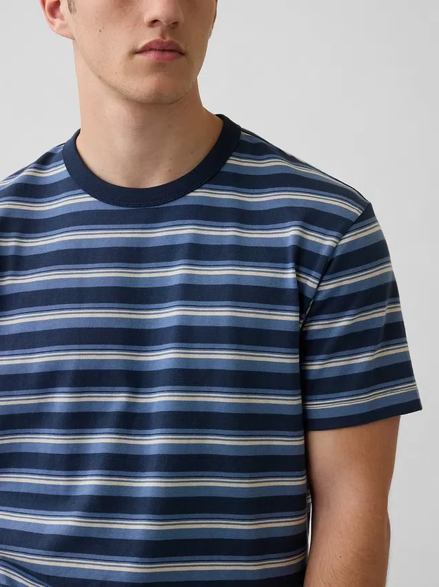 Camiseta corta de peso grueso para adultos