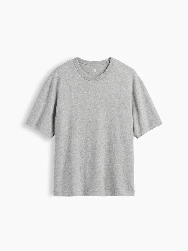 Camiseta corta de peso grueso para adultos