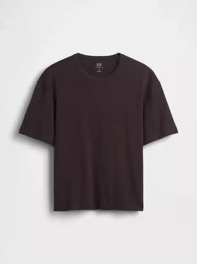 Camiseta corta de peso grueso para adultos