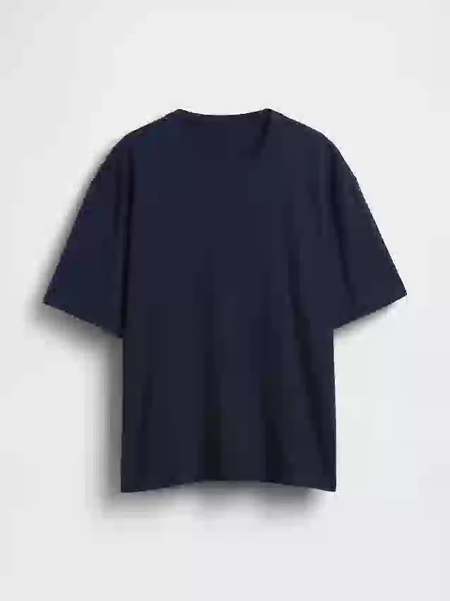 Camiseta corta de peso grueso para adultos