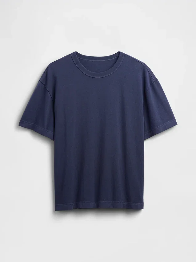 Camiseta corta de peso grueso para adultos