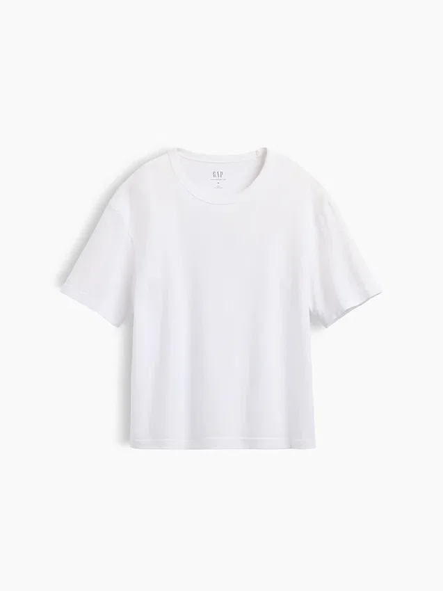 Camiseta corta de peso grueso para adultos