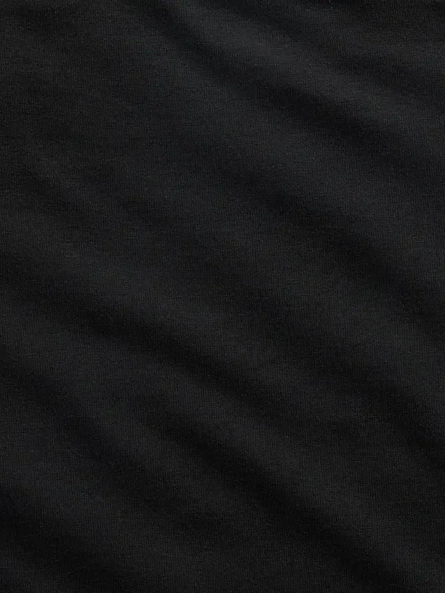 Camiseta corta de tirantes con cuello a la espalda de jersey de punto tupido
