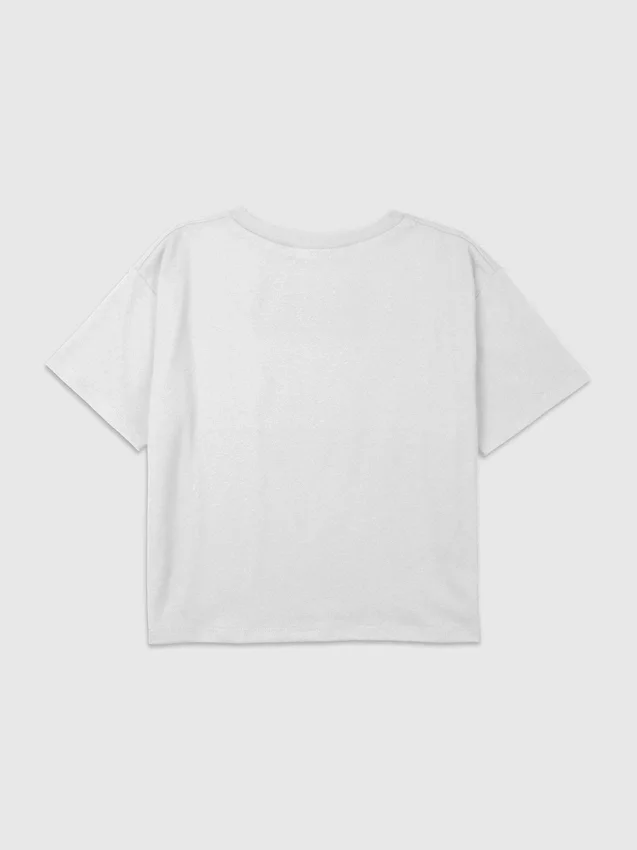 Camiseta corta holgada con estampado de MTV Cats para niños
