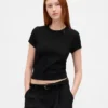 Camiseta de bebé con tejido de pan de miel