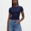 Camiseta de bebé con tejido de pan de miel