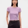 Camiseta de bebé con tejido de pan de miel