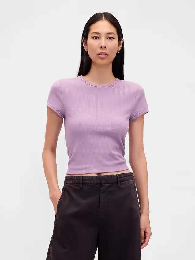 Camiseta de bebé con tejido de pan de miel