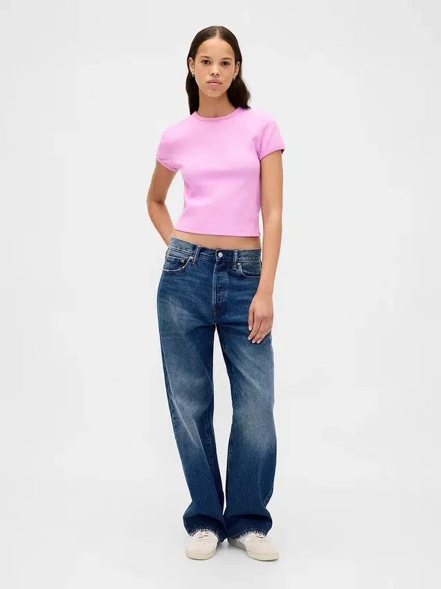 Camiseta de bebé con tejido de pan de miel