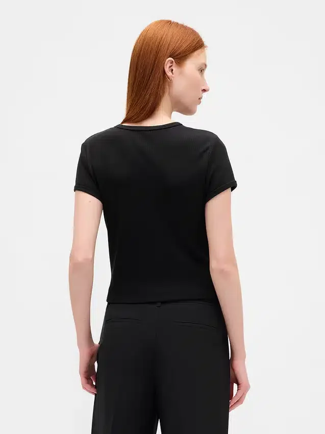 Camiseta de bebé con tejido de pan de miel