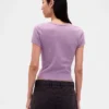 Camiseta de bebé con tejido de pan de miel