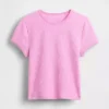 Camiseta de bebé con tejido de pan de miel