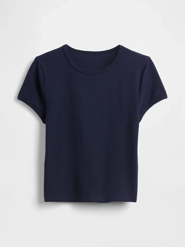 Camiseta de bebé con tejido de pan de miel